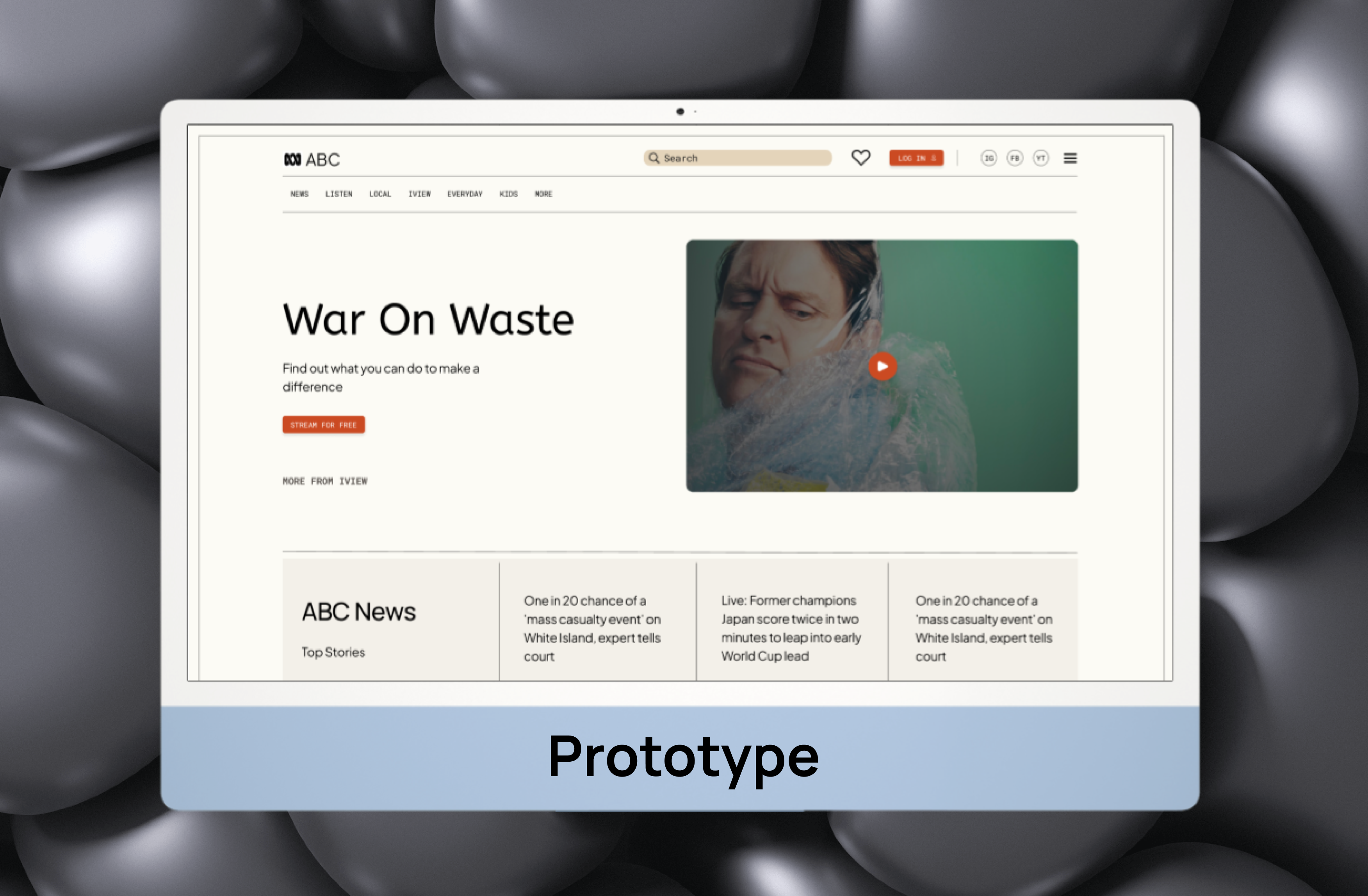 ABC News Prototyping & Testing